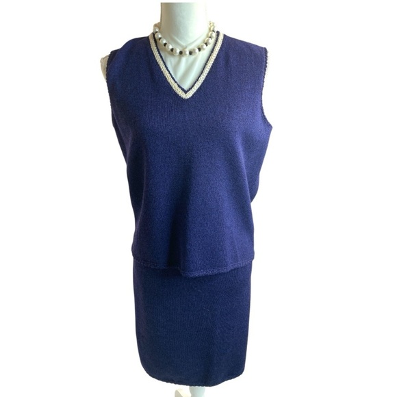 Vintage Vera Porter 3 Piece Knit Suit Set - Picture 2 of 16